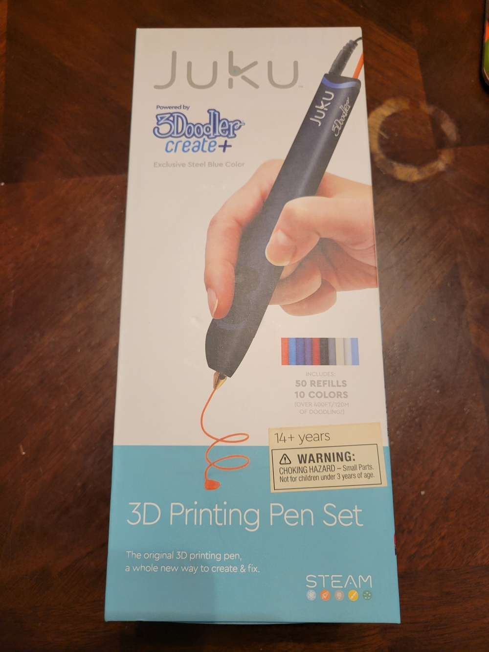 3D Printing Pen Set - Steel Blue